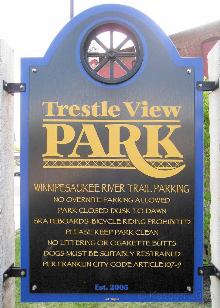 Tilton NH Rail Trail 2010 0016.jpg - Winnipesaukee River Trail, Franklin New Hampshire